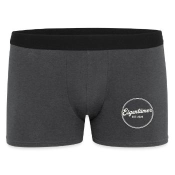 Owner Est. 2026 – Proud Owner Retro - Men's Boxer Shorts - charcoal grey - Front