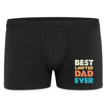Best Lawyer Dad Ever - Men's Boxer Shorts - black - Front