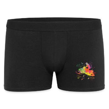 Skidoo Vibrant Snowmobile Adventure - Men's Boxer Shorts - black - Front