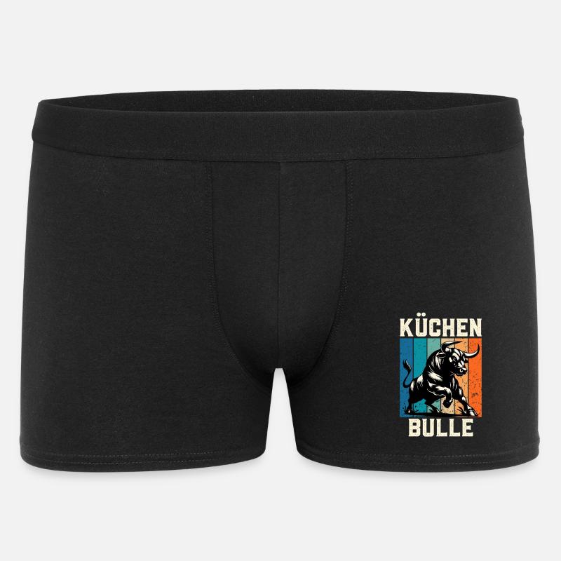 Chef KÜCHENBULLE Chefs Fun - Boxer Homme - noir