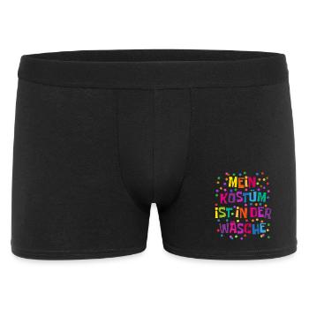 Shrovetide - Carnaval - Remplacement de costume - Expression - Boxer Homme - noir - Devant