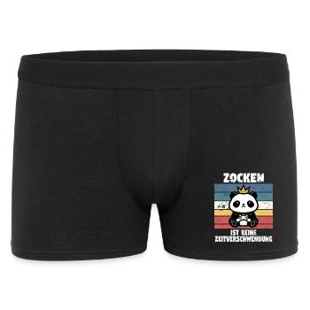 Gambling is not a waste of time - Men's Boxer Shorts - black - Front