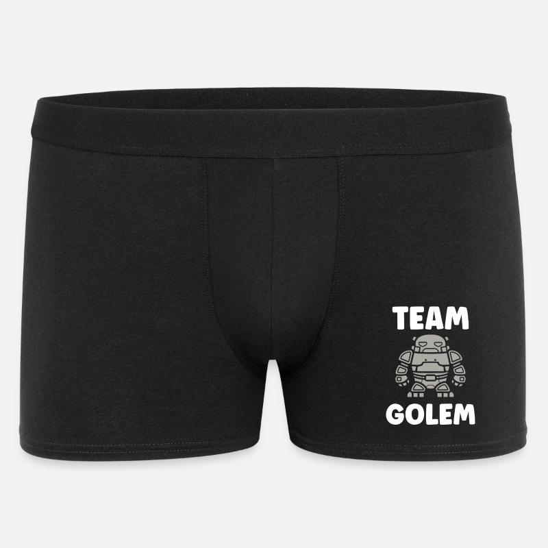 Team Golem - Männer Boxer Shorts - Schwarz