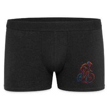 VTT Descente Freeride - Boxer Homme - noir - Devant