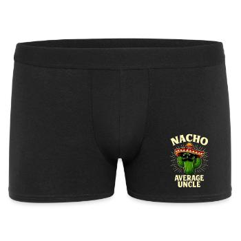 No Average Uncle Nacho Average Uncle - Men's Boxer Shorts - black - Front