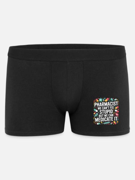 Pharmacist Saying Medication Joke - Men's Boxer Shorts - black