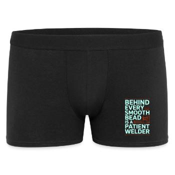 Welder Behind Every Smooth Bead Steel Welding - Men's Boxer Shorts - black - Front