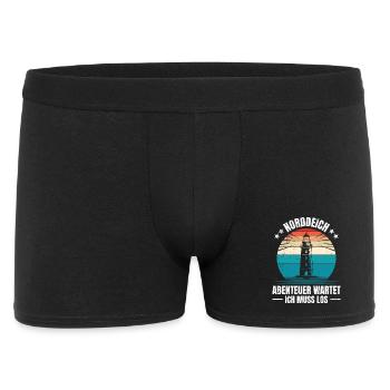 North Sea Holidays NORDDEICH ADVENTURE AWAITS - Men's Boxer Shorts - black - Front