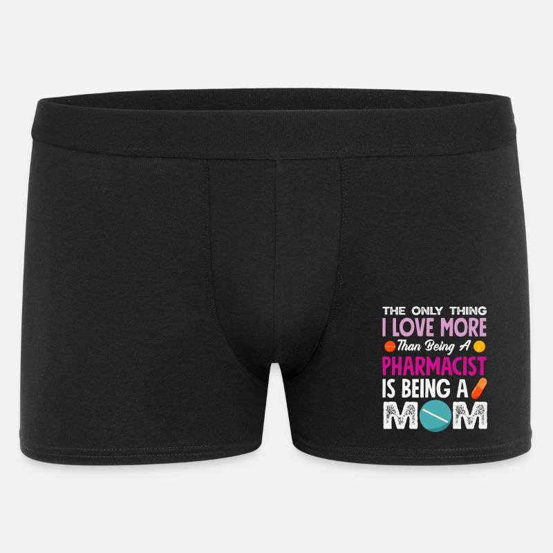 Apotheker Pharmazeutisch-technischer - Männer Boxer Shorts - Schwarz
