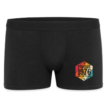 Édition limitée cadeau d’anniversaire 1976 - Boxer Homme - noir - Devant