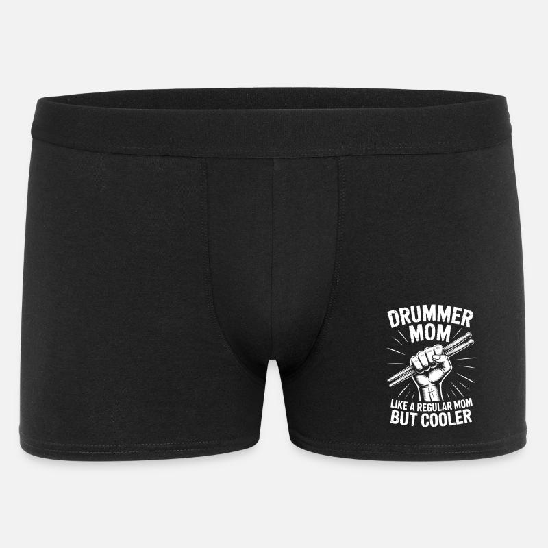 Drummer Saying Funny Drummer Gift - Men's Boxer Shorts - black