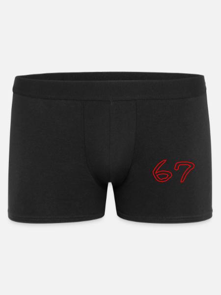 67 - Boxer Homme - noir