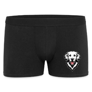 Golden Retriever - Men's Boxer Shorts - black - Front