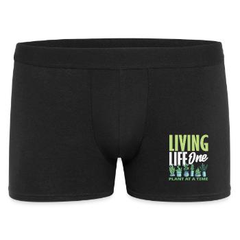One Plant At A Time Plant Lovers - Men's Boxer Shorts - black - Front