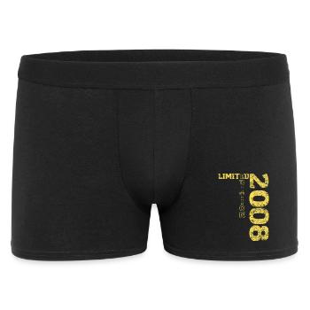 Édition limitée cadeau pour le 18e anniversaire 2008 - Boxer Homme - noir - Devant