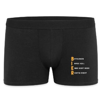 BEER Acronym - Men's Boxer Shorts - black - Front
