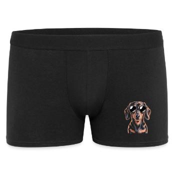 Dachshund - Men's Boxer Shorts - black - Front