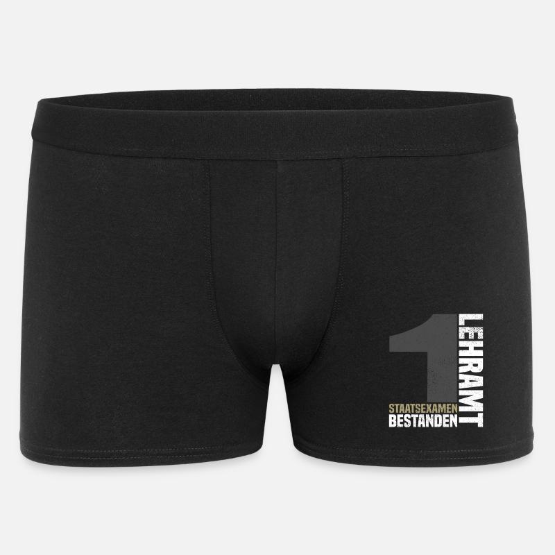 1st State Examination in Teaching - Men's Boxer Shorts - black