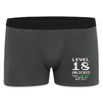 Niveau 18 débloqué - Boxer Homme - charbon - Devant