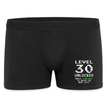 Niveau 30 débloqué - Boxer Homme - noir - Devant