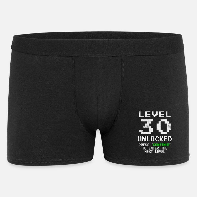 Niveau 30 débloqué - Boxer Homme - noir