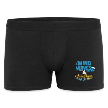 Communauté de musique folk Shanty Crew - Boxer Homme - noir - Devant