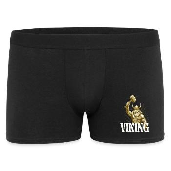 Légende viking viking marin Odin Raven Fighter - Boxer Homme - noir - Devant