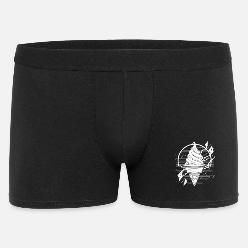 Softeis Zeichnung - Men's Boxer Shorts - black