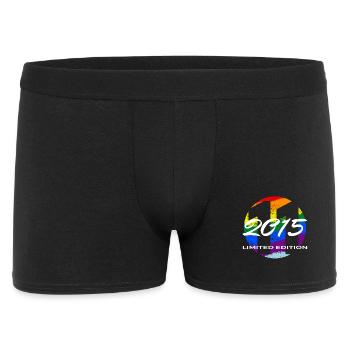 11. Geburtstag 2015 Jungen und Mädchen Geschenk - Männer Boxer Shorts - Schwarz - Vorne