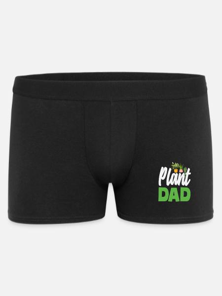 Plant Lover Father Gardening Home Gardener - Men's Boxer Shorts - black
