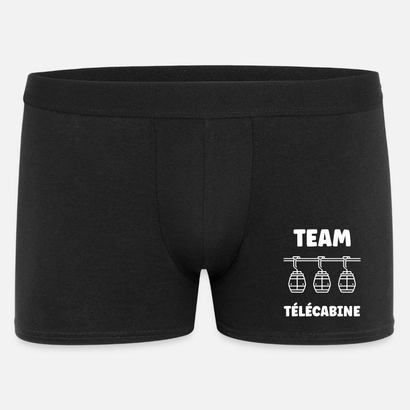 Gondelteam - Männer Boxer Shorts - Schwarz