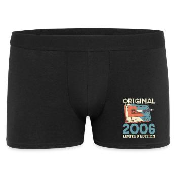 2006 Anniversaire 20 ans Vintage 20e Anniversaire - Boxer Homme - noir - Devant