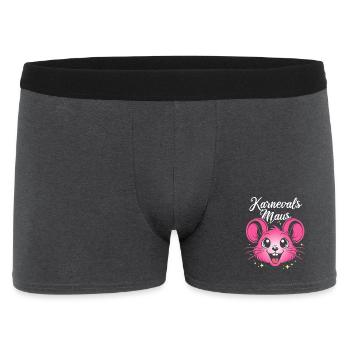 Souris de Carnaval | Déguisement de Big Face - Boxer Homme - charbon - Devant
