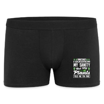 Ask My Reason Plant Lover - Men's Boxer Shorts - black - Front
