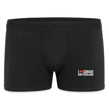 J’adore Zurich, la Suisse - Boxer Homme - noir - Devant