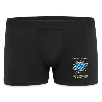 Énergie solaire | Hors réseau et autosuffisance - Boxer Homme - noir - Devant