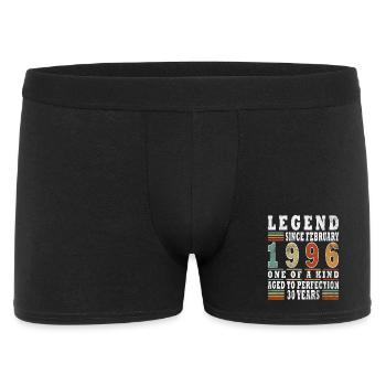 Février 1996 Jubilé 1996 Légendes février - Boxer Homme - noir - Devant
