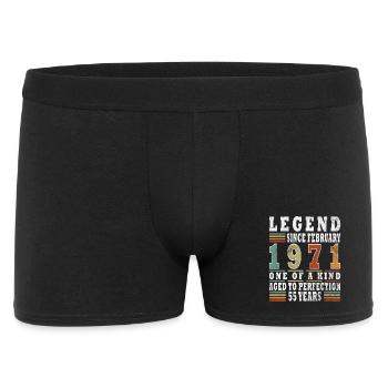 Février 1971 Jubilé 1971 Légendes Février - Boxer Homme - noir - Devant