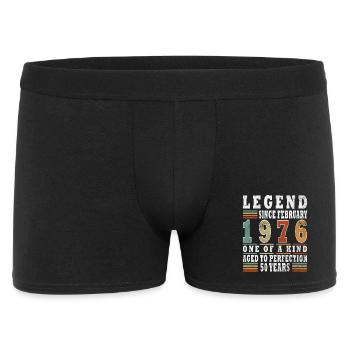 Février 1976 Jubilé 1976 Légendes Février - Boxer Homme - noir - Devant