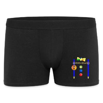 Kölle Alaaf Carnival Clown & Colorful Balls - Men's Boxer Shorts - black - Front