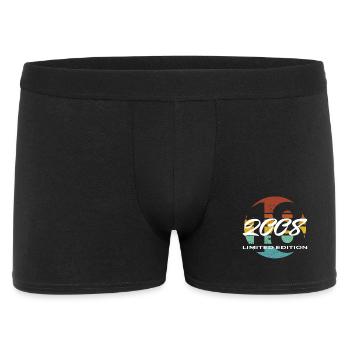 18th Birthday 2008 Boys and Girls Gift - Men's Boxer Shorts - black - Front