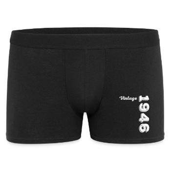 1946 Vintage Rétro Cadeau D'anniversaire - Boxer Homme - noir - Devant