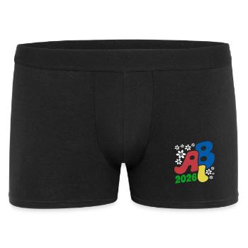 Don rétro Abitur ABI Blossoms 2026 - Boxer Homme - noir - Devant