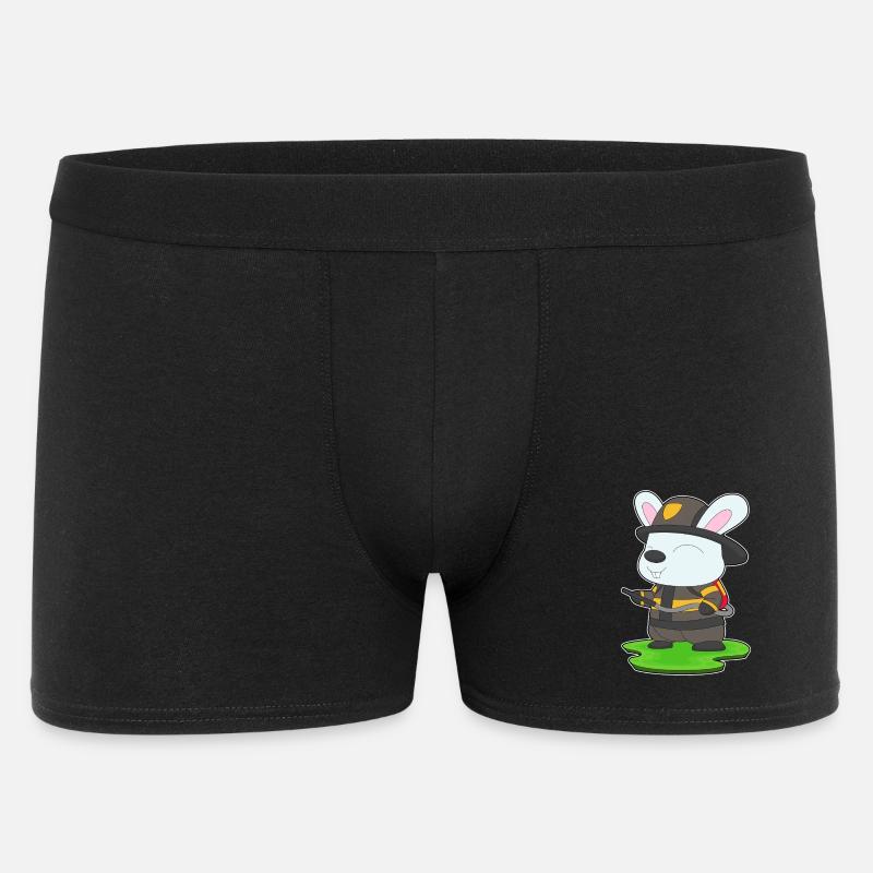 Pompiers Rabbit Extincteur Brigade - Boxer Homme - noir