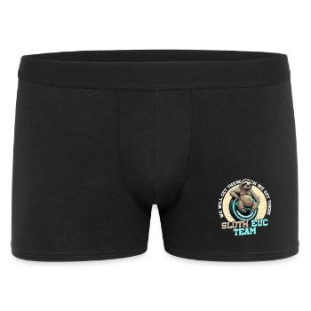 Monowheel Monocyclist - Männer Boxer Shorts - Schwarz - Vorne