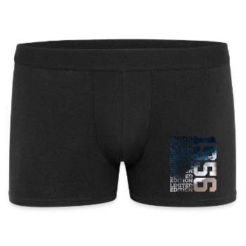 LIMITED EDITION 1956 70 YEARS 70TH BIRTHDAY - Men's Boxer Shorts - black - Front