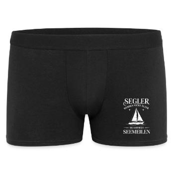 Les marins accumulent des milles nautiques - Boxer Homme - noir - Devant