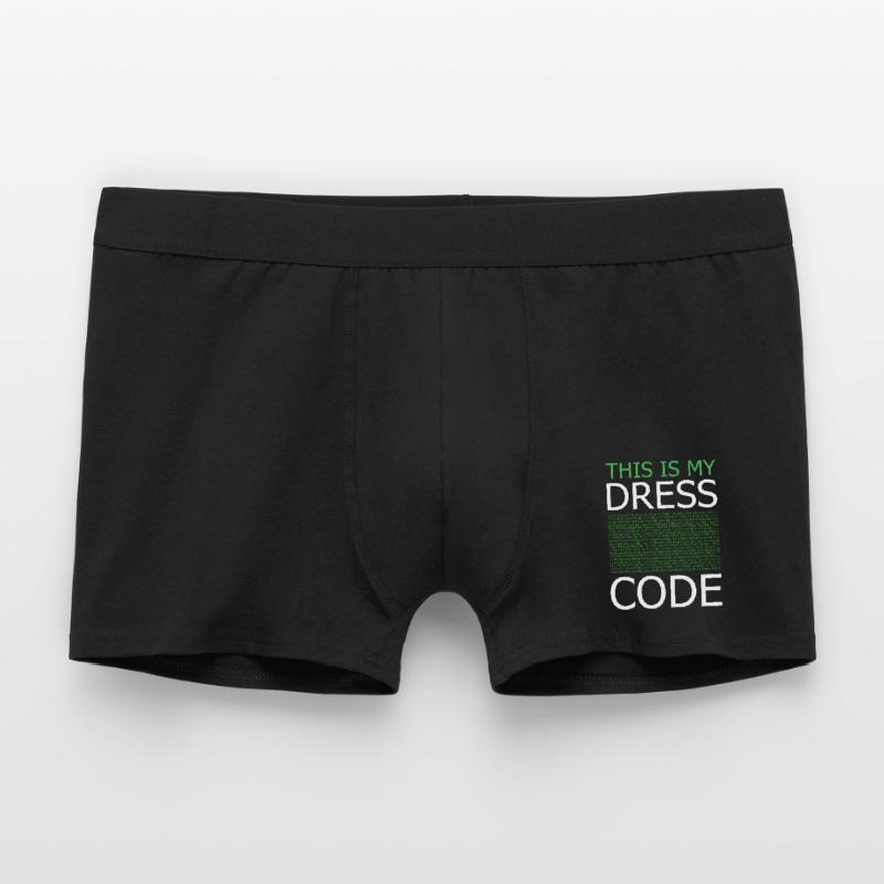 This is my Dress Code – Code Green Men's Boxer Shorts
