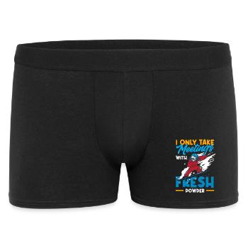 Télésiège de réunion de snowboard snowboard - Boxer Homme - noir - Devant