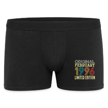 Original February 1996 30 Years 30th Anniversary - Men's Boxer Shorts - black - Front
